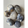 GALETS EN AGATE GRISE