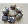 GALETS EN AGATE GRISE