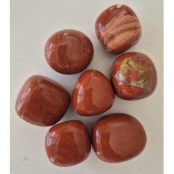PIERRES ROULEES JASPE ROUGE
