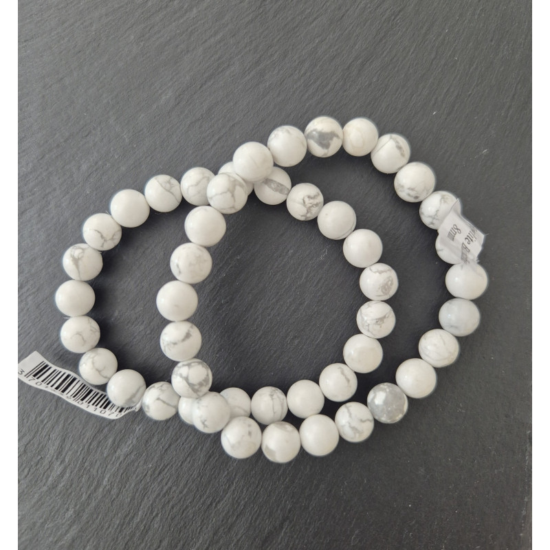 BRACELETS EN HOWLITE