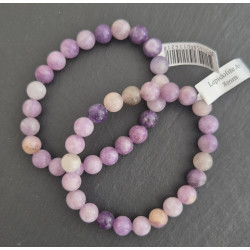BRACELETS EN LEPIDOLITE