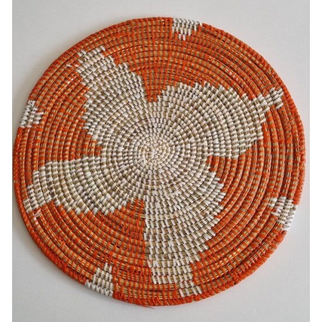 Panier tissé africain